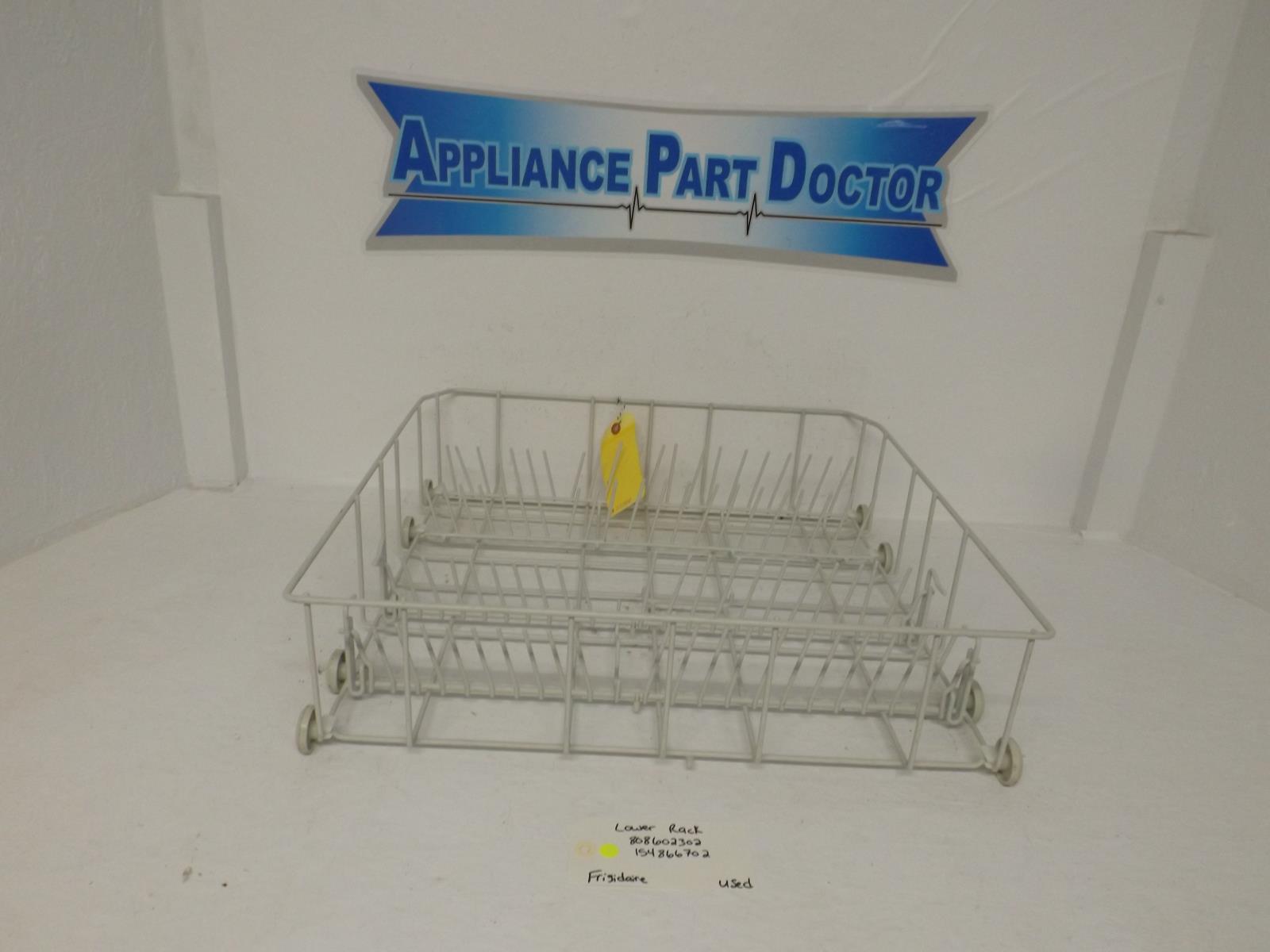 Frigidaire Dishwasher 808602302 154866702 Lower Rack Used Frigidaire Dishwasher 808602302 154866702 Lower Rack Used